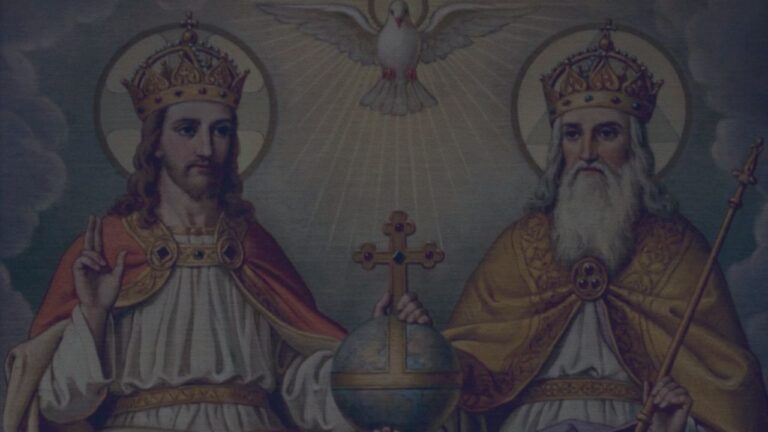 The holy Trinity