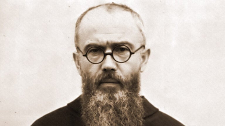 Fr Maximilian Kolbe in the 1930s.