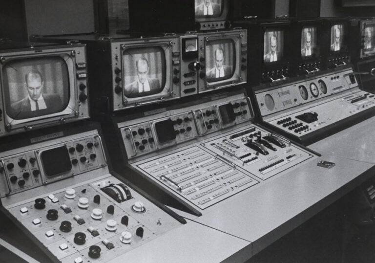 Broadcast room.