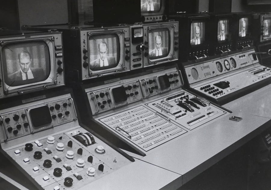 Broadcast room.