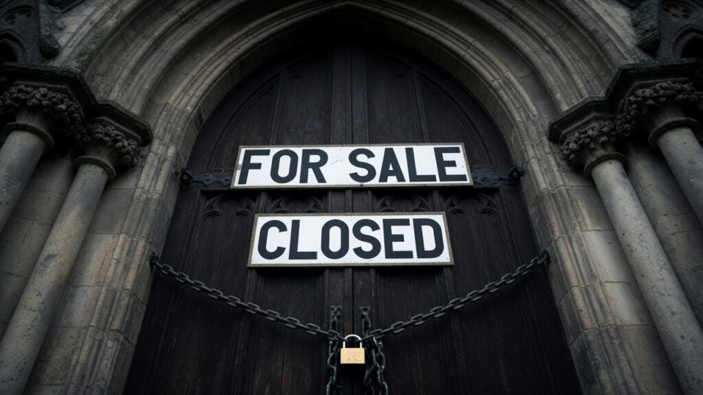 Church closed.
