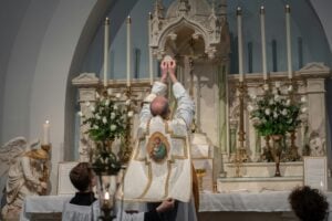 Latin Mass Catholic priest