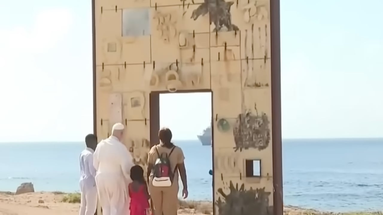 Leo visit to Lampedusa