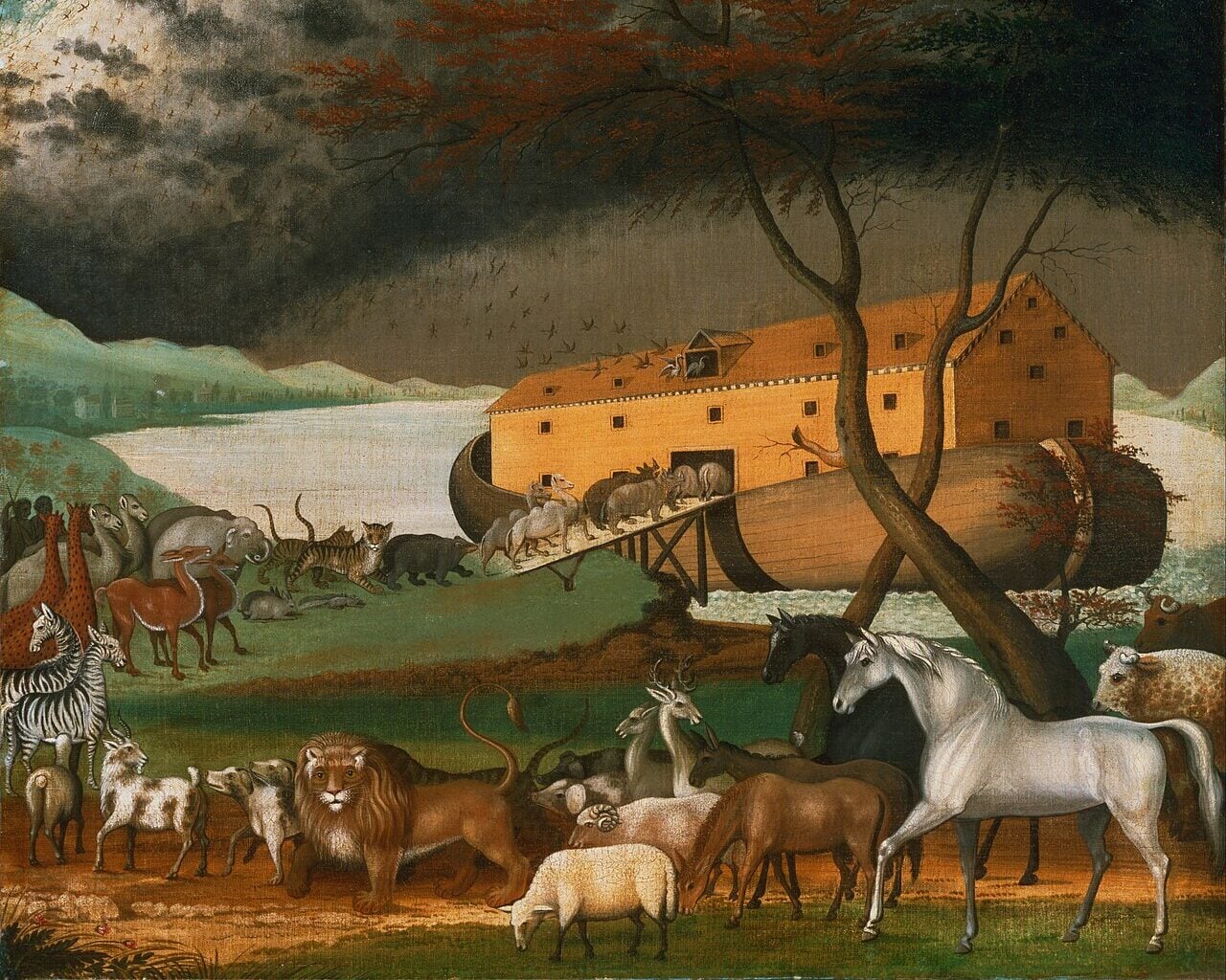 Edward Hicks Painting