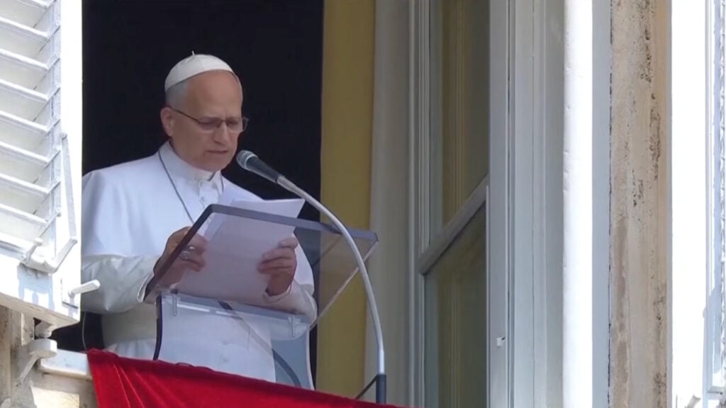 Pope Leo Address