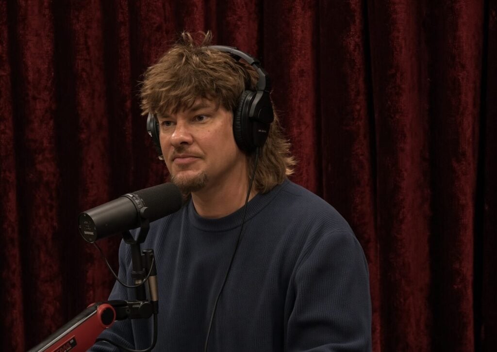 Theo Von on the Joe Rogan podcast.