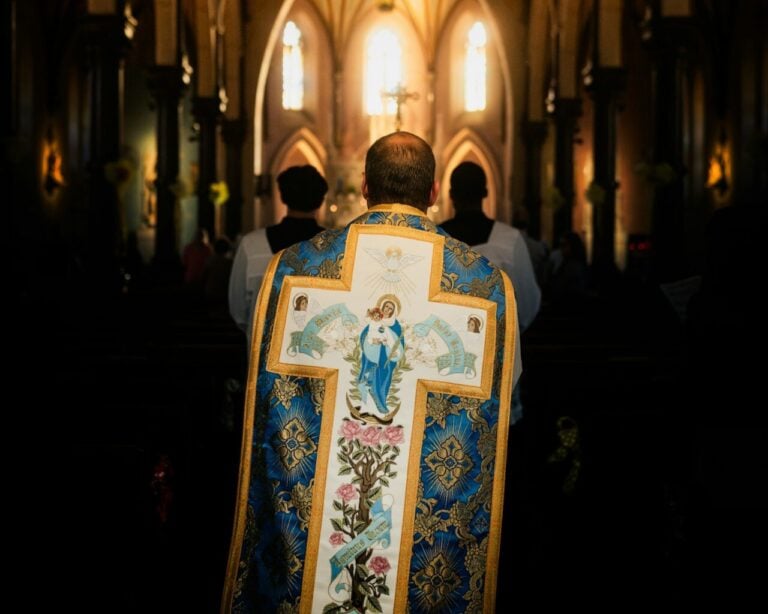 Latin Mass priest