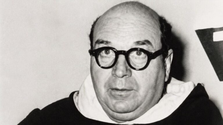 Fr. Felix Morlion, O.P. looking ahead.