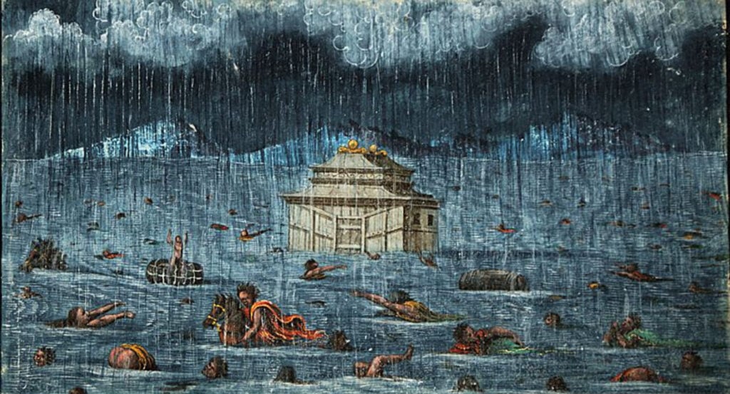 Picture of the great Deluge.