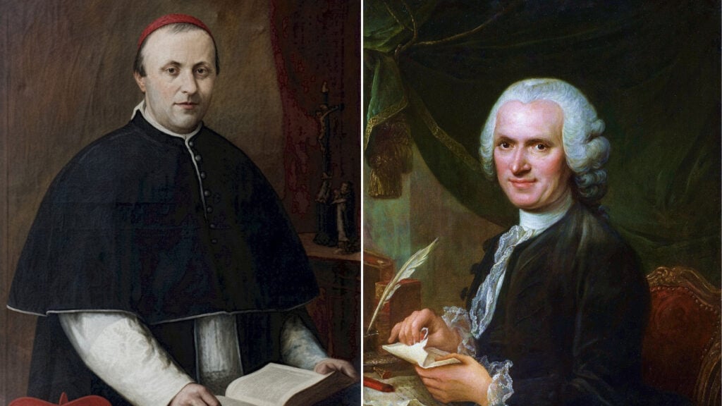 Cardinal Tommaso Zigliara and Jean-Jacques Rousseau