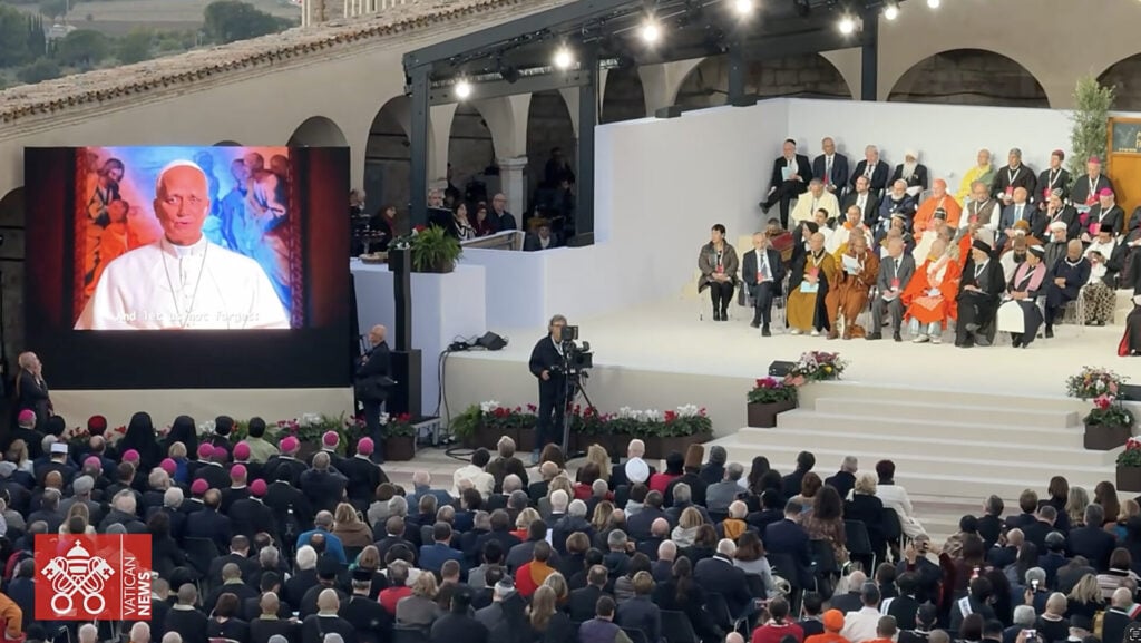 Representatives at Assisi gathering.