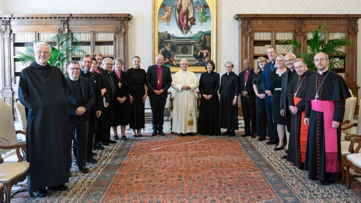 Leo meeting Lutherans