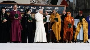 John Paul II with non-Catholics.